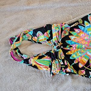 One piece bathing suit Trina Turk size 10